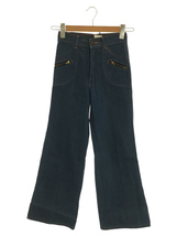 ※チャック破損 80s-90s VINTAGE ZIPPED FLARE DENIM PANTS_画像1