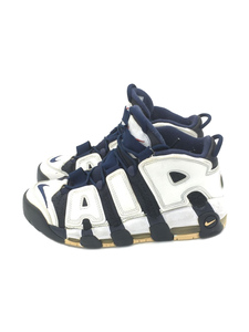 NIKE◆AIR MORE UPTEMPO/エアモアアップテンポ/ネイビー/414962-401/25cm/ネイビー