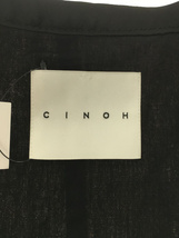 CINOH◆コート/38/リネン/CRM/無地_画像3