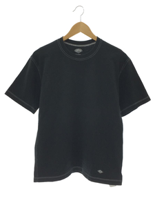 DANTON◆DANTON/Tシャツ/40/コットン/ブラック/20S-HS-001