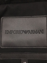 EMPORIO ARMANI◆マウンテンパーカ/48/ポリエステル/BLK/無地_画像3