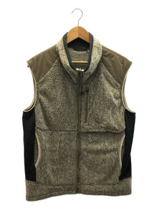 Teton Bros◆フリースベスト/L/ウール/BEG/Wool Air Vest/グレー