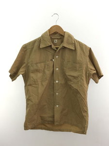 KAPTAIN SUNSHINE◆Vacation Shirt/半袖シャツ/36/コットン/BEG/KS7SSH01/襟変色有