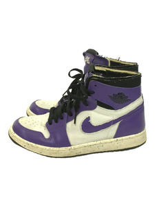 NIKE◆ナイキ/Air Jordan 1 High Zoom Comfort/ハイカットスニーカー/26.5cm/パープル