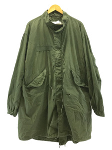 VANDERBILT◆75s U.S.ARMY M-65 FISHTAIL PARKA/モッズコート/L/コットン/KHK/破れ有