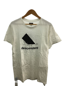 DESCENDANT◆Tシャツ/2/コットン/WHT/広島限定/SPY POP S/S TEE