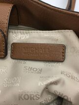 MICHAEL MICHAEL KORS◆2WAYショルダーバッグ/レザー/BRW/AV-1311/35F0GHMT3L_画像3