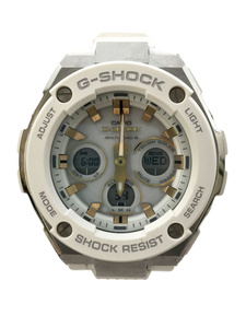 CASIO◆ソーラー腕時計・G-SHOCK/デジアナ/GST-W300-7AJF