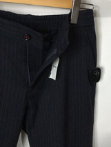 BLACK LABEL CRESTBRIDGE◆ストレートパンツ/76/ウール/NVY/ストライプ/51r67-222-28_画像3