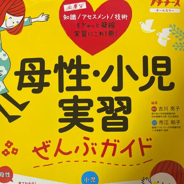 母性・小児実習ぜんぶガイド　基礎知識　アセスメント　異常・疾患　技術 （プチナース） 古川亮子／編著　市江和子／編著