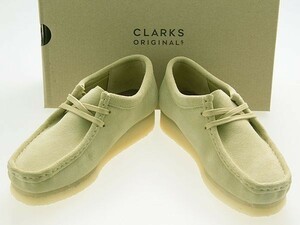 新品/CLARKS ORIGINALS/クラークス/WALLABEE/ウィメンズ ワラビー/MAPLE SUEDE/メイプル スエード/女性用/26155545/25.0cm