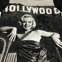 DBR5B. デザインTシャツ Lサイズ　Marilyn Monroe ③ マリリンモンロー_画像2