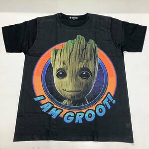 SR12C1. デザインTシャツ XLサイズ　Guardians of the galaxy 7 ガーディアンズオブギャラクシー　GROOT グルート　半袖Tシャツ