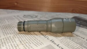 【美品】SUREFIRE G2X PRO FG 15/600ルーメン G2X-D-FG　フォリッジグリーン 現行モデル 　テールスイッチ欠品