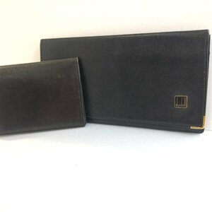 dunhill Dunhill length . inserting card-case / card-case black black 2 point set /5T04000/5T04215
