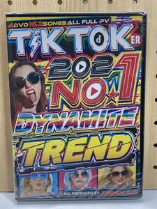 未使用未開封品　TIK TOKER　2021 NO.1　DYNAMITE　TREND　TR-250　4DVD