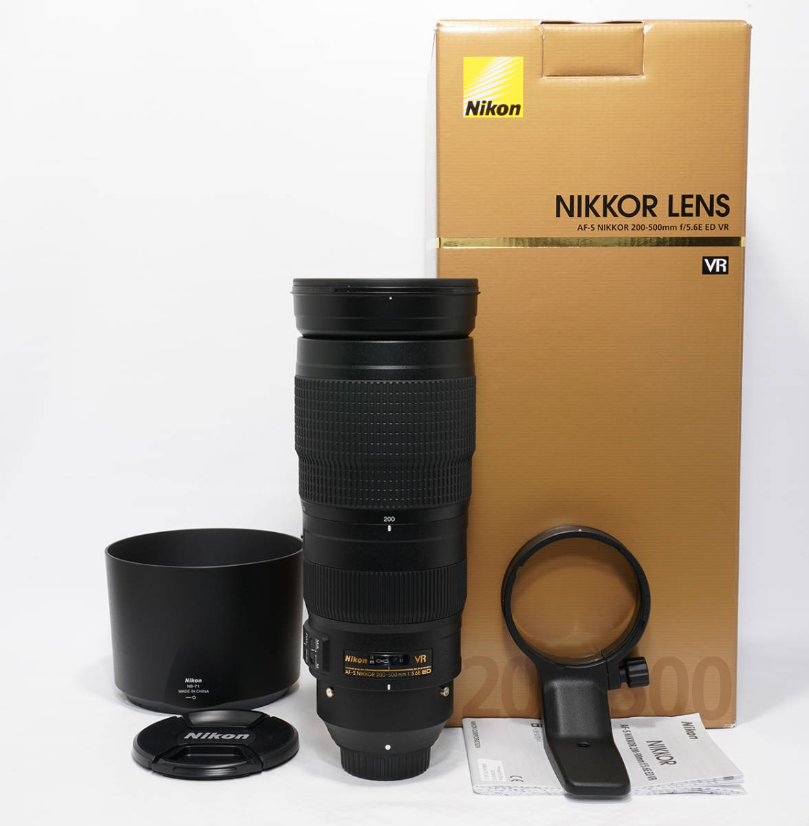 ニコン AF-S NIKKOR 200-500mm f/5.6E ED VR オークション比較 - 価格.com