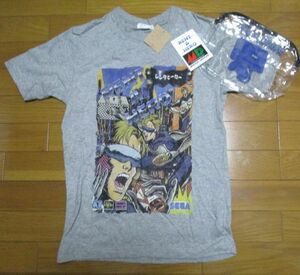 新品　即決有　レンタヒーロー　Tシャツ　Lサイズ　SEGA　メガドライブ　正規品　16BIT　ポーチ　セット　グレー　RENT A HERO　MEGA DRIVE