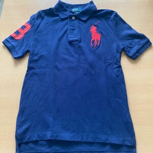 POLO RALPH LAUREN ポロラルフローレン ビッグポニー ポロシャツ S 130~140 8~10歳