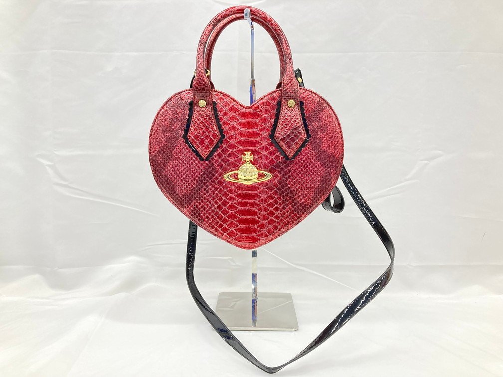 Yahoo!オークション  vivienne westwood ハートバッグ