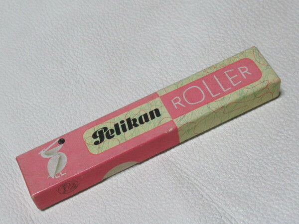 ■美品 希少 1950年代！PELIKAN（ペリカン） ROLLER 355 ボールペン用の紙箱 縦18ｍｍ、横139ｍｍ、幅27ｍｍ