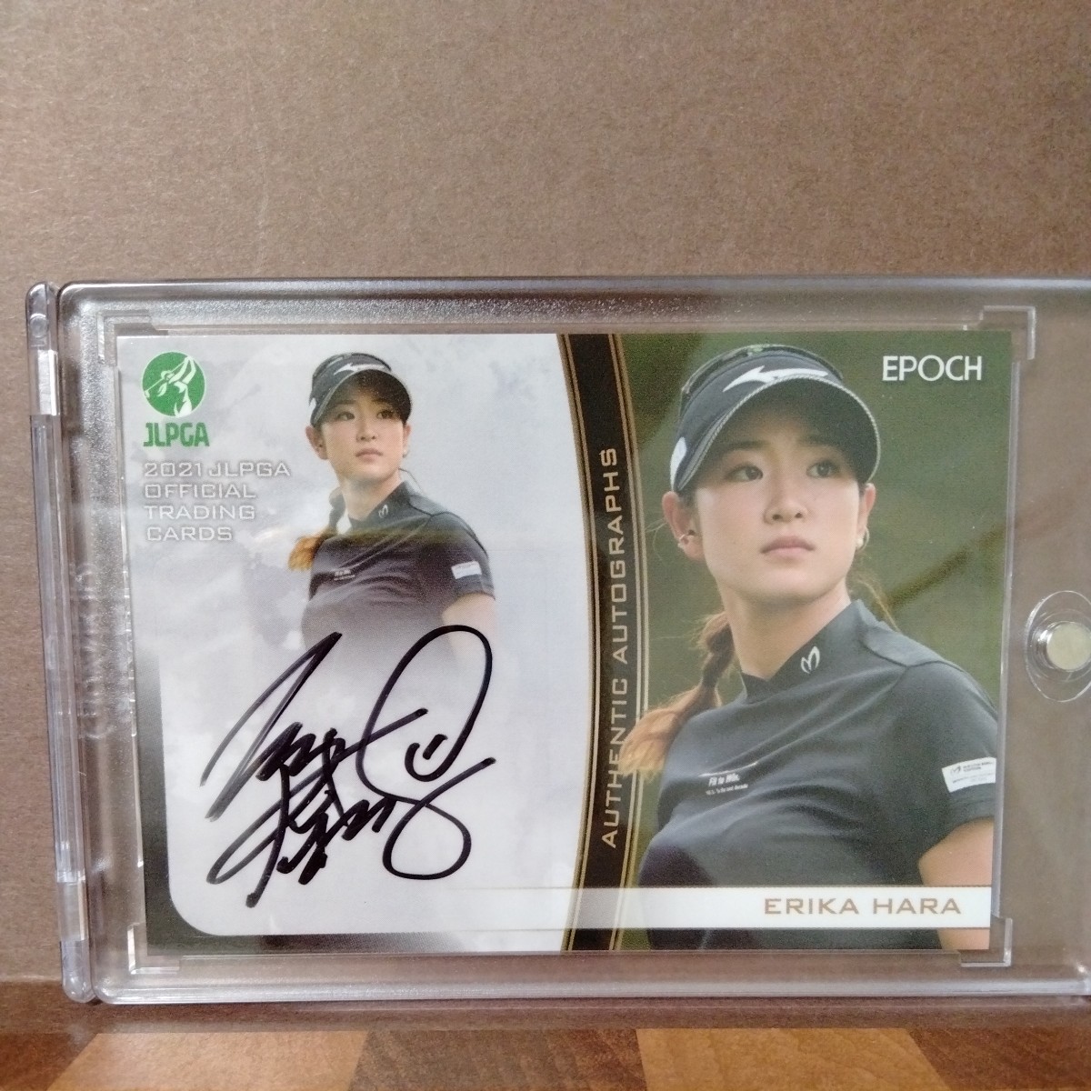 エポック 女子ゴルフカード 濱田茉優 直筆サインカード JLPGA - 通販
