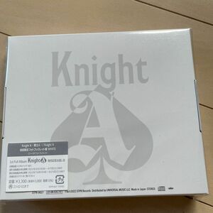 初回限定フォトブックレット盤WHITE 他 Knight A - 騎士A - CD/Knight A 22/8/3発売