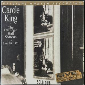 MFSL!紙ジャケ!SACD!キャロル・キング/カーネギー・ホール・コンサート