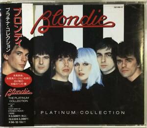 帯付き！国内盤2CD！Blondie/ ブロンディ/ プラチナ・コレクション