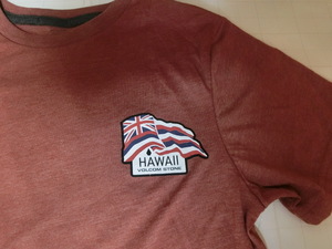 ☆激レア USA購入 【VOLCOM】ボルコム 【GIVEBACK SERIES】【HAWAII VOLCOM STONE 】イギリス国旗系ロゴプリントTシャツUS Sサイズ