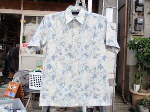 美品！ハワイ製　レインスプーナー　海中柄なアロハシャツ　サイズＭ？