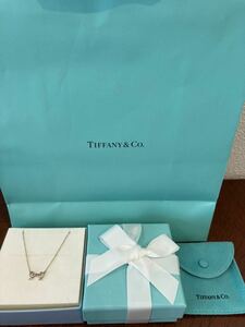 新品 正規品 ティファニー tiffany&co ネックレス シルバー ハート ピンクサファイア 箱 巾着 紙袋 リボン プレゼント ラヴィングハー