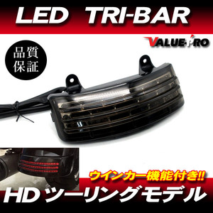 HD ツーリングモデル TRI-BAR LEDトリバーライト SM / フェンダーエッジライト トライバー / ハーレー FLHXS FLTRX