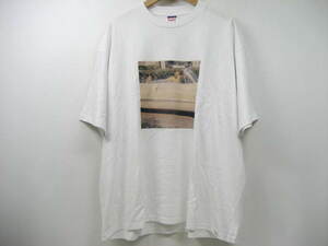 定価7700円 BEDWIN ベドウィン 23SB2096 Tシャツ 半袖 S/S LOVE ME PHOTO TEE BYERS フォトT ロゴ 白 ホワイト サイズXXL(5)