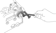 即落!スナップオン*カムシール/クランクシールプーラー/狭いエンジンルーム内で有効(58430)／Shaft Type Seal Puller／Bland：LISLE_画像6