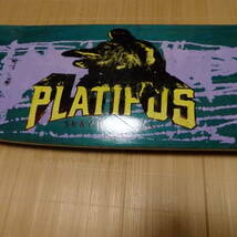 ☆☆★格安！良品！☆★希少☆　　“Platipus” Skateboad デッキ！★★ ””　★☆ランプ、クルーザー☆匿名配送☆★_画像2