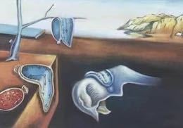 Reproducción de pintura al óleo de escritorio/lienzo F4/con soporte/Dali④, cuadro, pintura al óleo, pintura abstracta