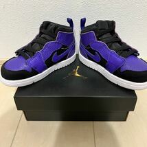 【即決】NIKE AIR JORDAN エアジョーダン1 スカイジョーダン skydordan 14cm kids キッズ ナイキダンク ナイキ DUNK FORCE ベルクロ_画像3