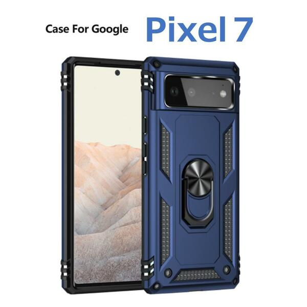 Google Pixel 7 ケース ブルー 耐衝撃