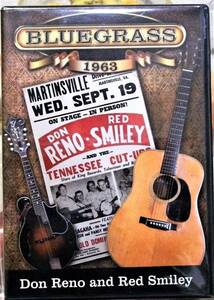 ★極稀DVD★Don Reno Red Smiley ＆ Stanley Brothers TV show '63 Virginia Bluegrass レノ スマイリー スタンリー ブルーグラス