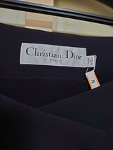 Christian Dior 30 Montaigne オフショルダー ジャケット ブラック_画像8
