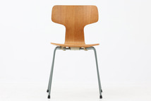 Fritz Hansen(フリッツ・ハンセン)　Ｔチェア　オーク材　Arne Jacobsen(アルネ・ヤコブセン)　北欧家具ビンテージ_画像2