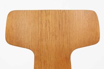 Fritz Hansen(フリッツ・ハンセン)　Ｔチェア　オーク材　Arne Jacobsen(アルネ・ヤコブセン)　北欧家具ビンテージ_画像5