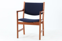 Hans J.Wegner（ハンス・J・ウェグナー）　アームチェア　JH250　マホガニー材　Johannes Hansen（ヨハネス・ハンセン）_画像1