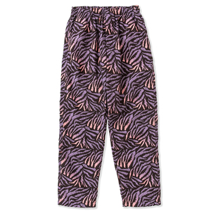 CALEE ANIMAL TYPE PATTERN EASY TROUSERS キャリー イージーパンツ アロハ レザーキーホルダー デニム ショーツ 財布 ウォレット XL