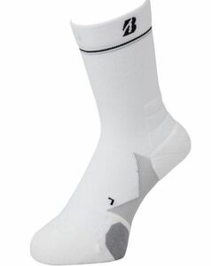 {2023 year spring summer }[ cat pohs correspondence ] Bridgestone Golf 3D socks Basic for summer SOSG31( white )