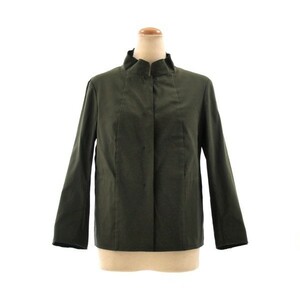 未使用 ジルサンダーネイビー シルクミックス ジャケット JIL SANDER NAVY ★