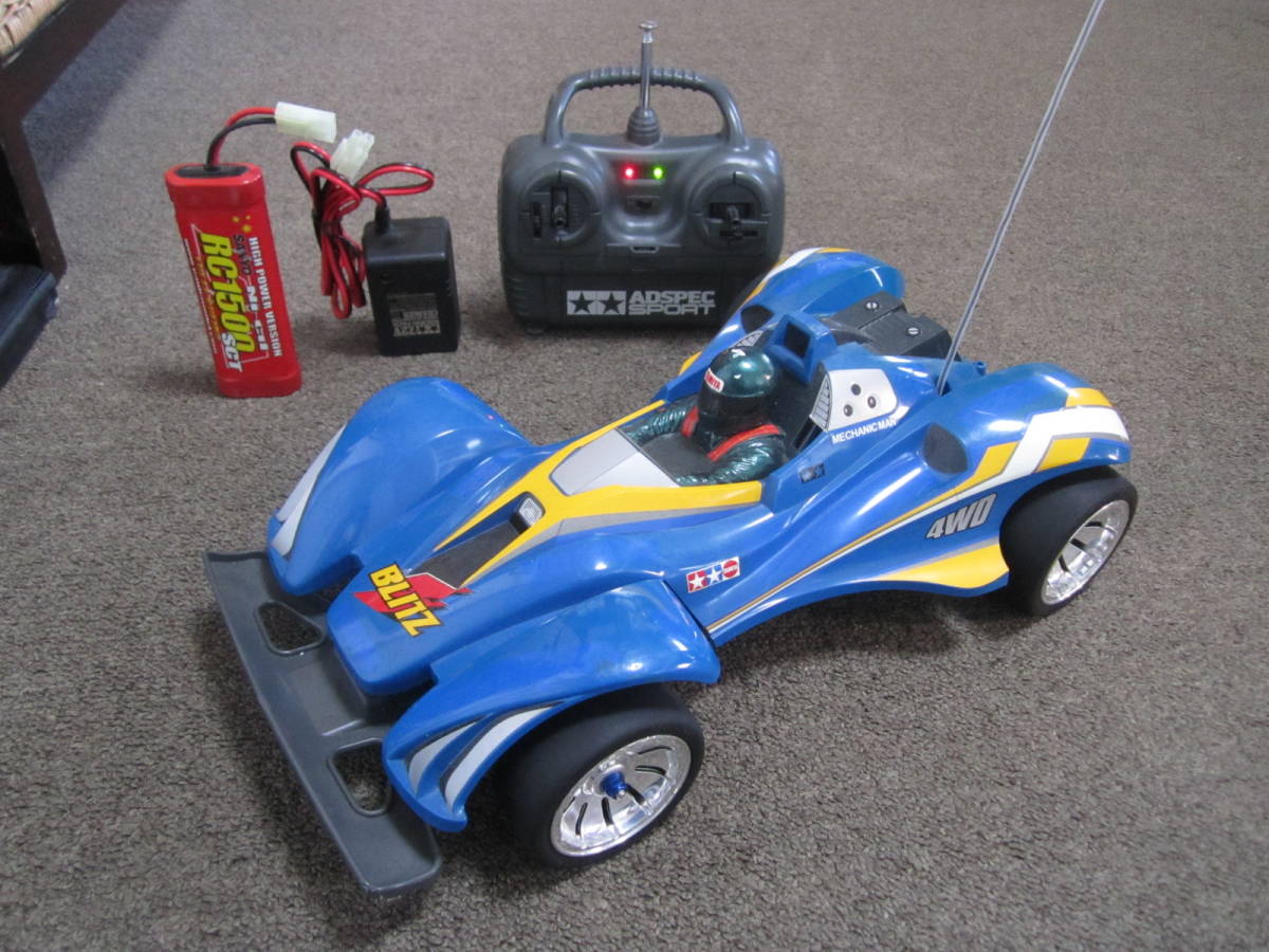 送料込み 1/10 すぐに遊べる全部セット TAMIYA タミヤ THUNDER BLITZ