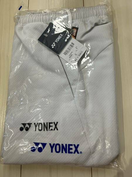 ヨネックス YONEX バドミントンウェア メンズ ウィンドウォーマーパンツ フィットスタイル 80064 ホワイト ユニOサイズ 大きいサイズ 新品