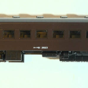 【T24P18】TOMIX「No.8521 オハフ61形」ケースなし 国鉄60系客車 中古Nゲージ ジャンク[F34A05]の画像5